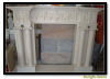 marble,granite fireplace mantel