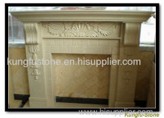 marble,granite fireplace mantel