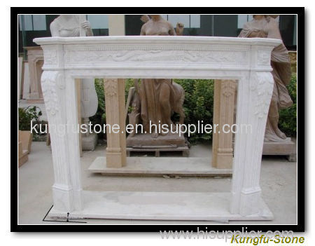 marble,granite fireplace mantel