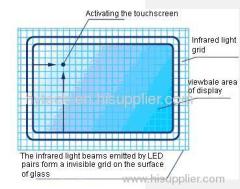 IR touch screen