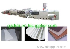 PVC foam board extrusion line