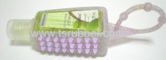 Hand Sanitizer Silicone Holder With Transparent Diamond