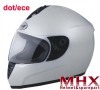 Motorcycle helmet with DOT and ECE approval