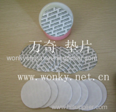 Pressure sensitive compound film seal liner
