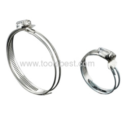 half wire hose clamps