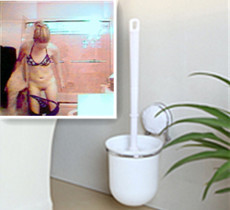 bathroom spy camera kajoin Hidden Toilet Brush Spy Camera DVR Support SD card capacity up to 32GB