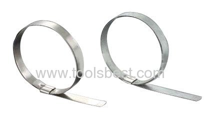 Stainless steel throbbing hose clamps