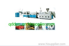 plastic pipe extruding line