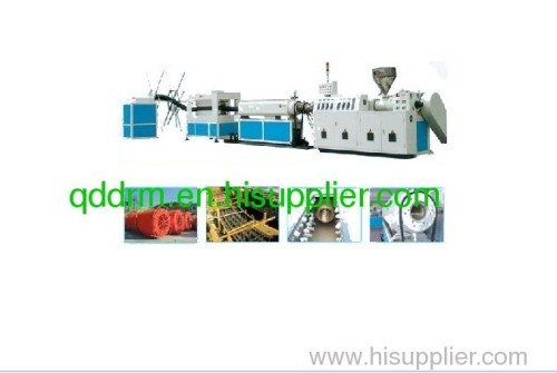 plastic pipe extruding line