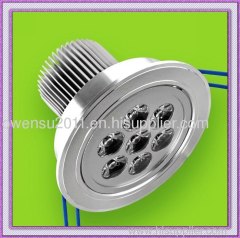 7x1w led downlight