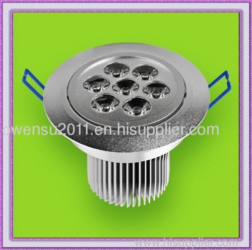 7w dimmable led downlight