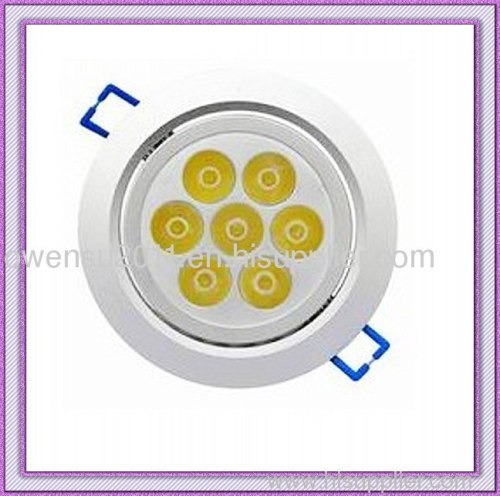 7W led ceiling downlight