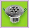 7W high power led downlights