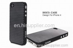 2011 new design and fashion aluminum + pc case for iphone 4