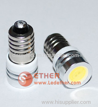 T10 E0 screw 1 led hight power car light (E-T10-EO-1-HP-W)