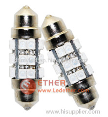 36mm 24leds festoon Light (E-36mm-24-3528SMD-W)