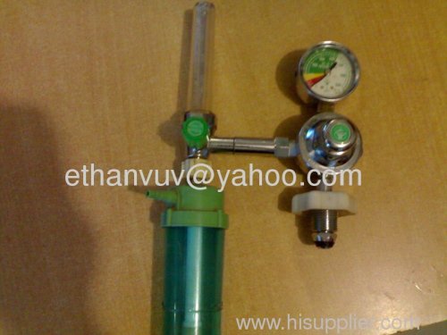 Medical Oxygen Flow Meter With Humidifier JH-907C1