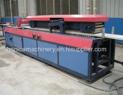 Profile extruder machine