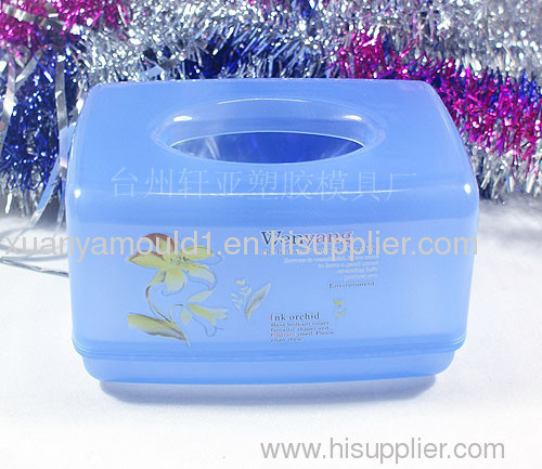 plastic tissue box mould