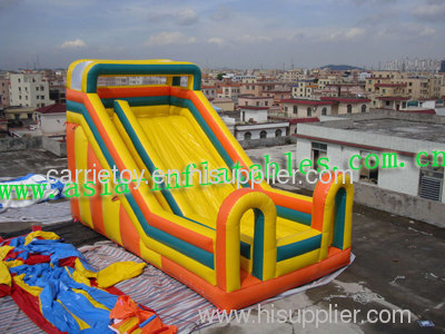 inflatable slide