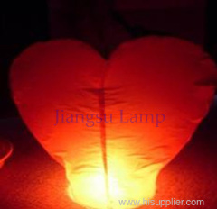 China special crafts heart shape wishing lamp