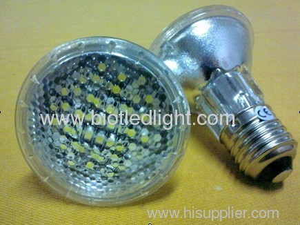 3W E27 60 SMD PAR20 led light