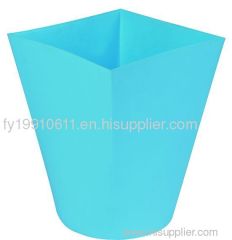 square garbage bin