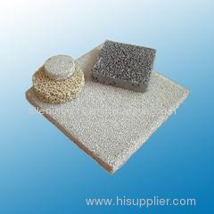 Silicon carbide (SiC) ceramic foam filter for non-ferrous