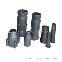 Silicon carbide (SiC) nozzles,crucibles,rollers, beams, burners