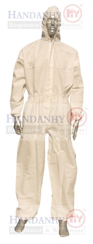 Chemical protective coverall/ polyester coverall/clothing/disposable SMS coverall