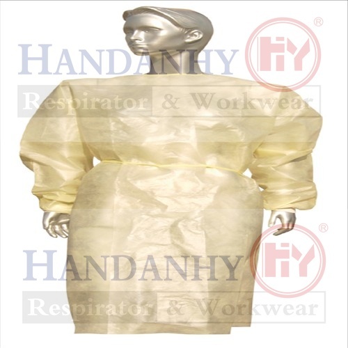 Chemical protective coverall/ PP coverall/polypropylene clothing/disposable coverall/PP LAB COAT/PP ISOLATION GOWN