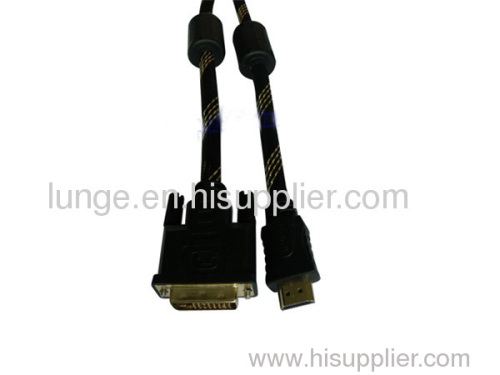 HDMI to DVI 19pin cable