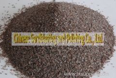 Refractory brown fused alumina