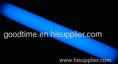 glow stick in the dark blue