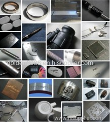 Metals and alloys (gold, silver, copper, titanium) laser marking machine