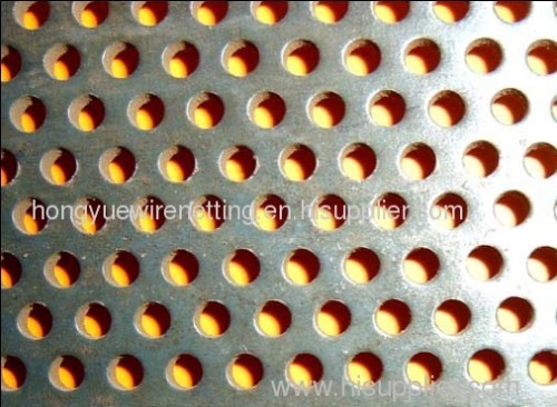 Stainless steel perforated sheet