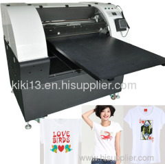 Digital flatbed T-shirt printer