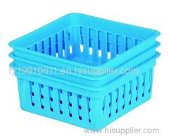 3pcs square storage basket
