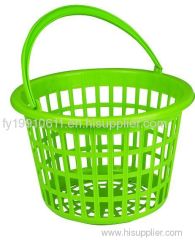 round basket w/handle