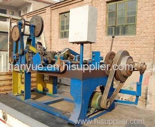 galvanized barbed wire machine