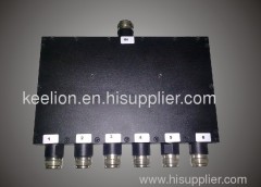 6 Way Power Divider/N-F connector