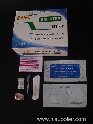 one step malaria pf/pv Ag rapid test