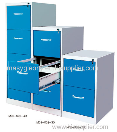 3-Drawers steel vertical file cabinet