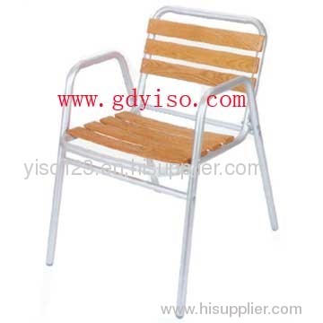 Outdoor wooden chair -DC06311 from yiso furniture
