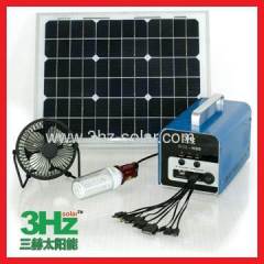 20W solar system, Portable solar power system