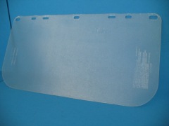 clear petg face visor petg shield helmet pc visor polycarbonate shield passed ANSI Z87.1 aluminum CE166 NFPA 70E-2015