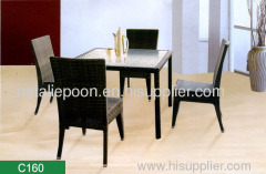 rattan dinning set