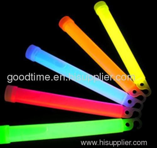 6"glow stick with hook