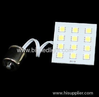 1.8W BA15S 12 SMD led car light