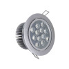 12W Aluminum Die-casted Φ133×70mm Round LED Ceiling Lights With Φ120mm Hole